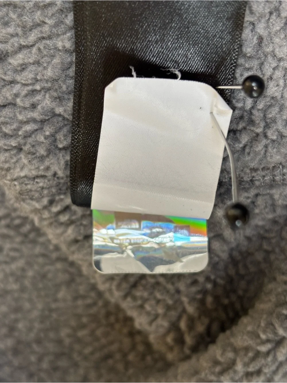 The North Face Gordon Lyons Quarter Zip Sweater Knit Fleece Pullover Gray L